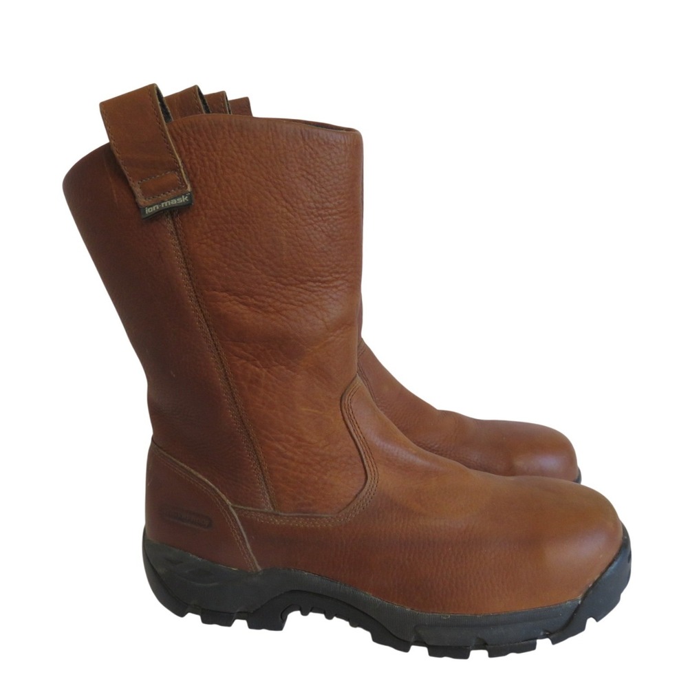 Magnum M-Pact Work Boots Men's‎ Size 12 Brown Waterproof Leather Ion-Mask - Picture 4 of 8